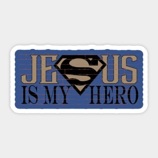 Jesus is my hero Sticker